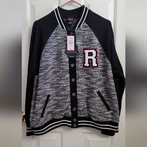 Torrid Rebel Wilson line varsity jacket size 1